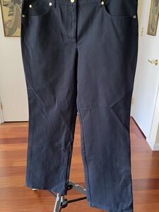 Black Escada Sport Lightweight jean-ike pants